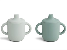 Liewood mint mix baby cup Neil silicone (2-pack)